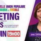 Meeting NUPES avec Sarah Legrain