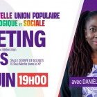 Meeting NUPES avec Danièle Obono