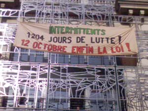Action du 10 octobre 2006 - Deux jours avant les débats ..