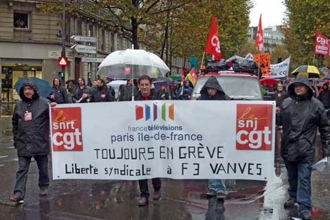 Manifestation contre la réforme des retraites le 6 novembre 2010 ..
