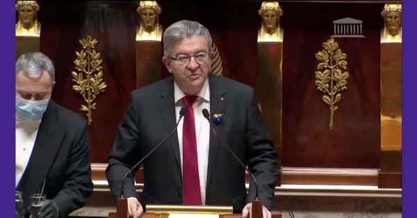 Guerre en Ukraine : discours de Mélenchon à l'Assemblée nationale le 01/03/2022