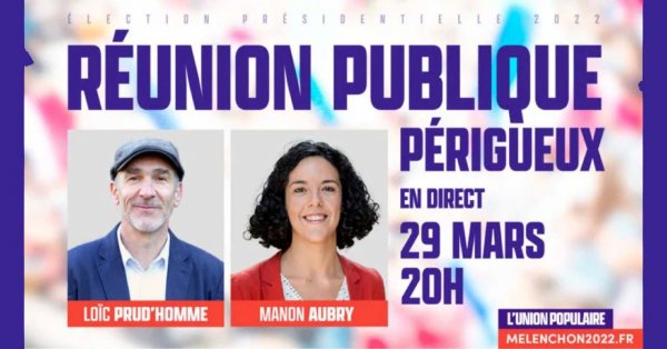 Meeting à Périgueux le 29 mars 2022