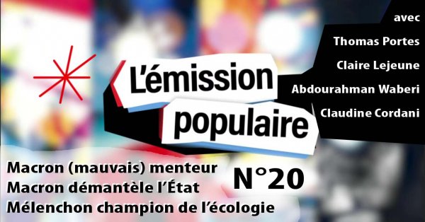 L'émission populaire n°20 - le 04/04/2022