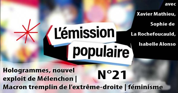 L'émission populaire n°21 le 06/04/2022