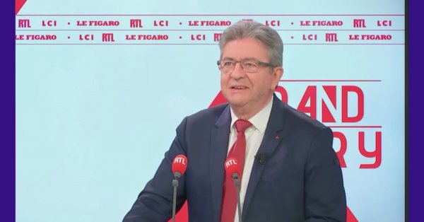 Jean-Luc Mélenchon invité du Grand Jury de LCI/RTL le 22/05/2022