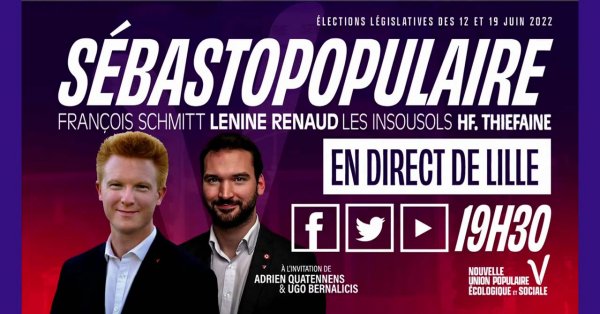 SÉBASTOPOPULAIRE ! Meeting-concert à Lille ! le 07/06/2022