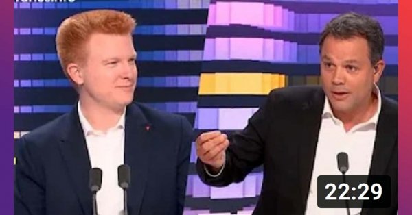 Adrien Quatennens invité de la matinale de Franceinfo le 14/06/2022