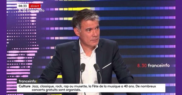 Olivier Faure sur Franceinfo le 21/06/2022