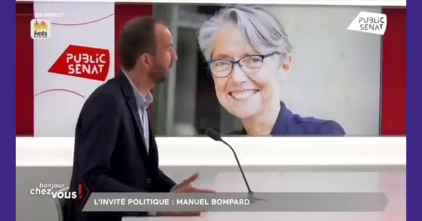 Manuel Bompard invité de Public-Sénat le 01/07/2022