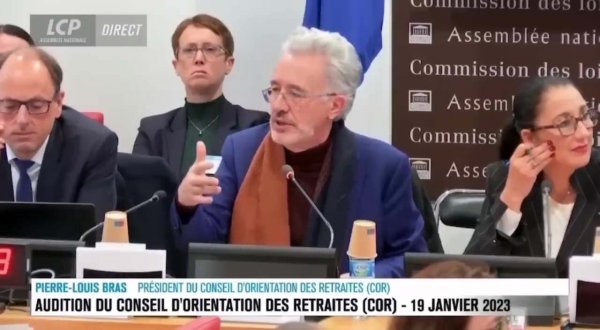 Audition du COR le 19 janvier 2023 à l'Assemblée nationale