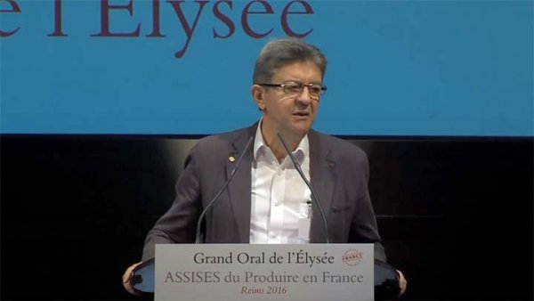 Intervention de Jean-Luc Mélenchon aux assises du Produire en France le 09/09/2016