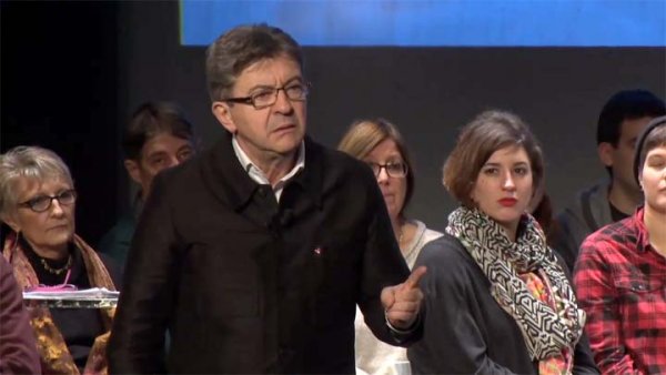 Jean-Luc Mélenchon à Bordeaux le 29/11/2016