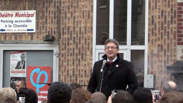 Jean-Luc Mélenchon à Tourcoing le 08/01/2017