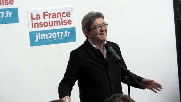 Jean-Luc Mélenchon au Mans le 11/01/2017