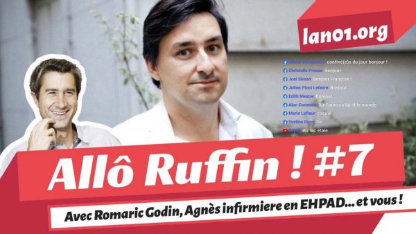 « 20h : Allô Ruffin ! » le 01/04/2020