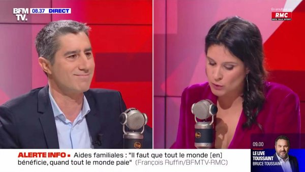 François Ruffin invité du Face à Face de BFMTV le 18/01/2023