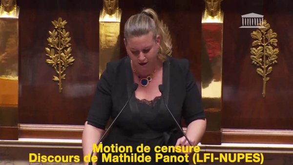 Motion de censure : Discours de Mathilde Panot le 20/03/2023