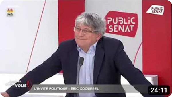 Éric Coquerel invité de Public Sénat le 22/05/2023