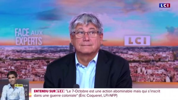 Eric Coquerel invité sur LCI le 08/10/2024