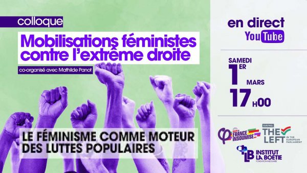 Colloque féminisme T3 : « Le féminisme comme moteur des luttes populaires » le 01/03/2025