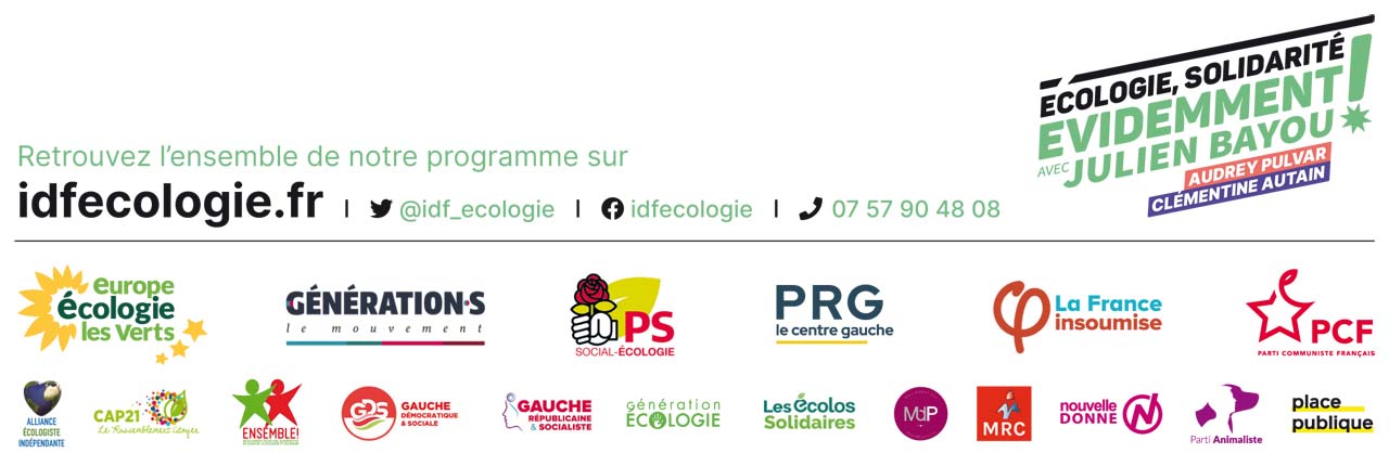 Logos pour le 2nd tour des Régionales 2021