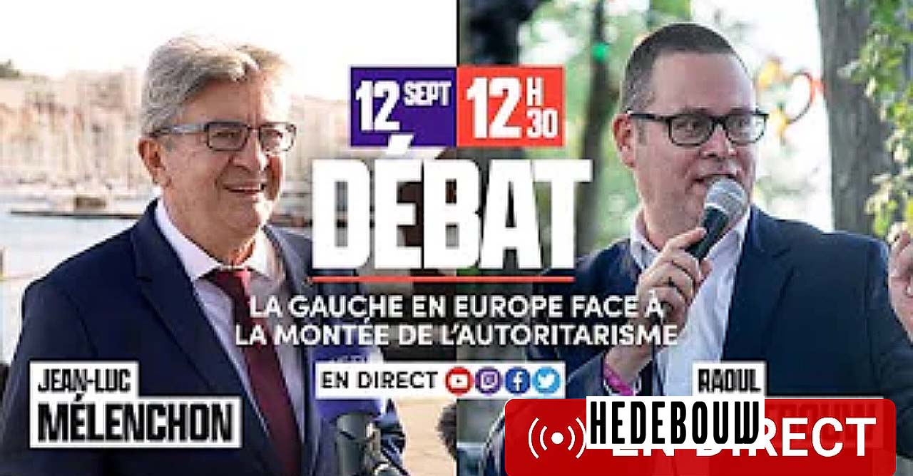 La gauche en Europe face à la montée de l'autoritarisme - Débat Mélenchon-Hedebouw