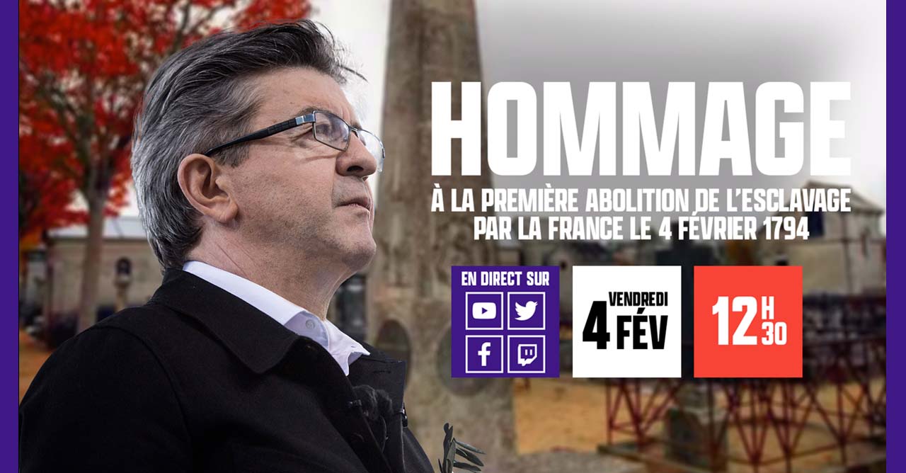 Le Mans : Hommage à la première abolition de l'esclavage par la France
