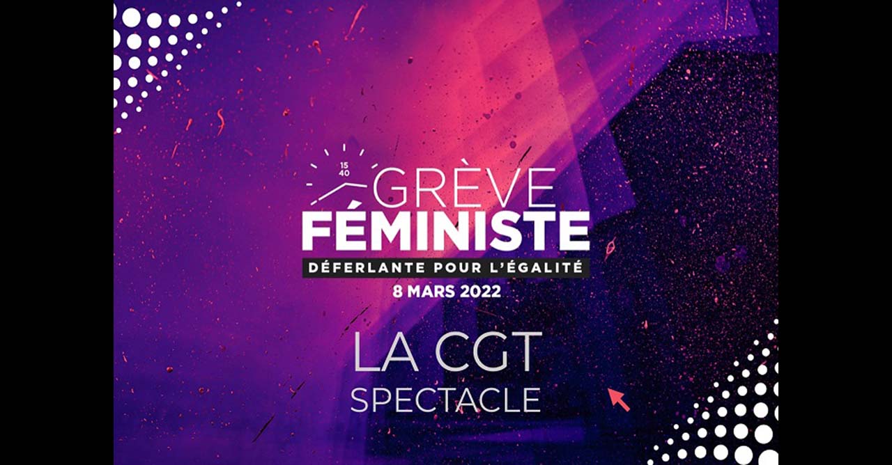 8 mars 2022 : Déferlante pour l'égalité femmes-hommes dans le spectacle vivant, le cinéma et l'audiovisuel !