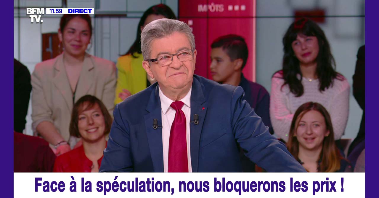 Jean-Luc Mélenchon invité de BFM politique le 29/05/2022
