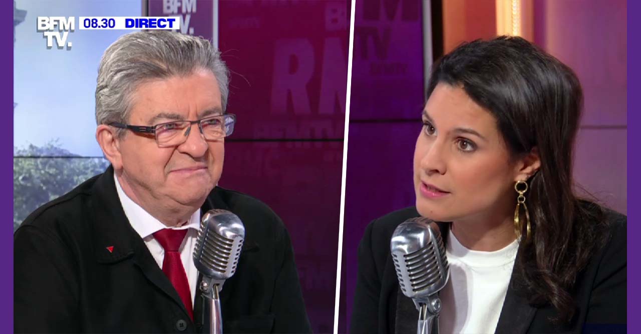 Jean-Luc mélenchon invité de l'émission « Questions de confiance » sur BFMTV et RMC le 17/06/2022