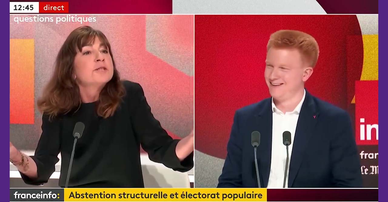 Adrien Quatennens invité de Questions politiques le 26/06/2022