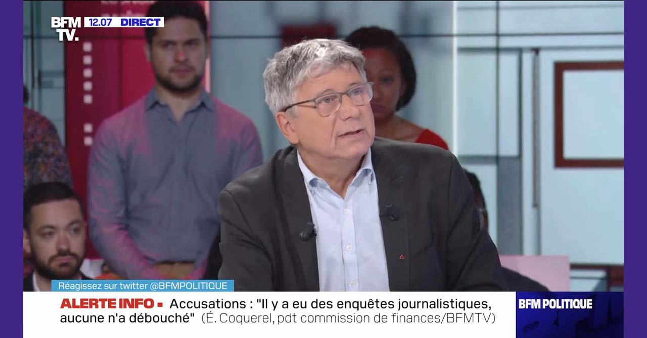 Éric Coquerel invité de BFM Politique le 03/07/2022