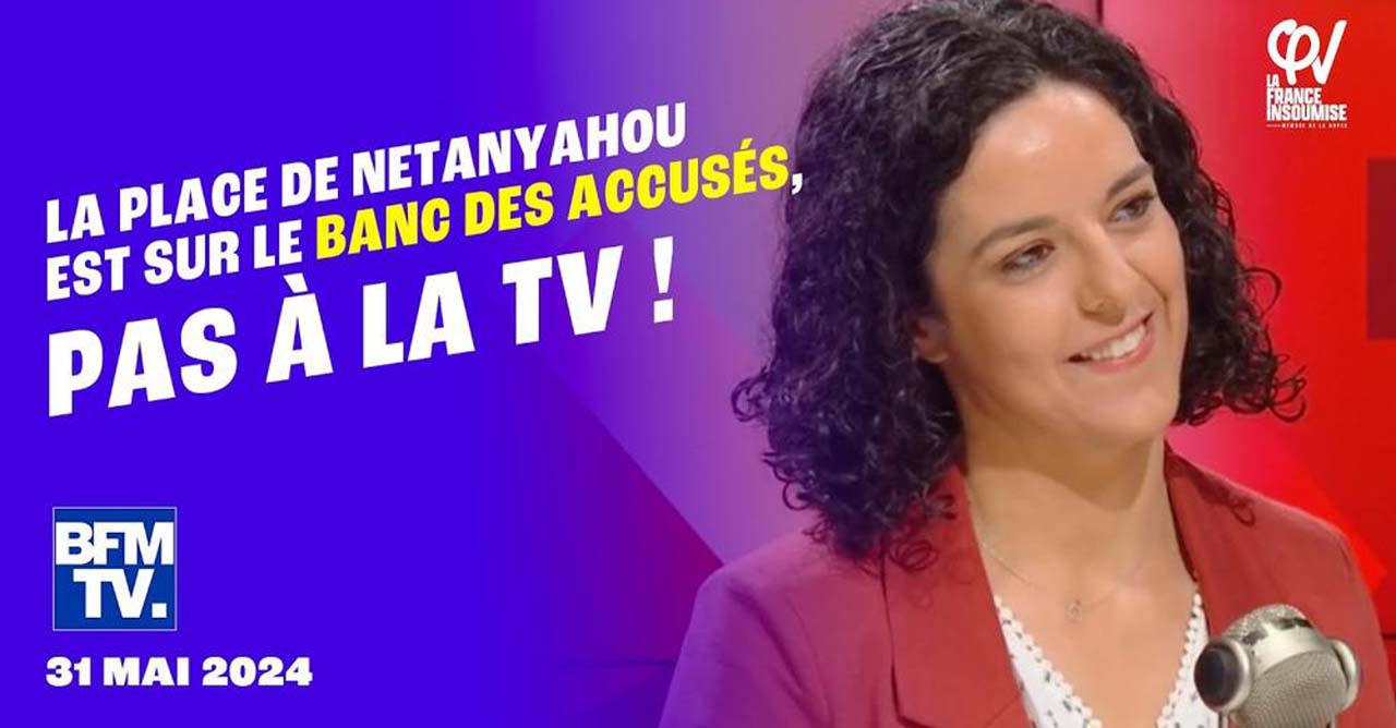 Manon Aubry face à Apolline le 31/05/2024