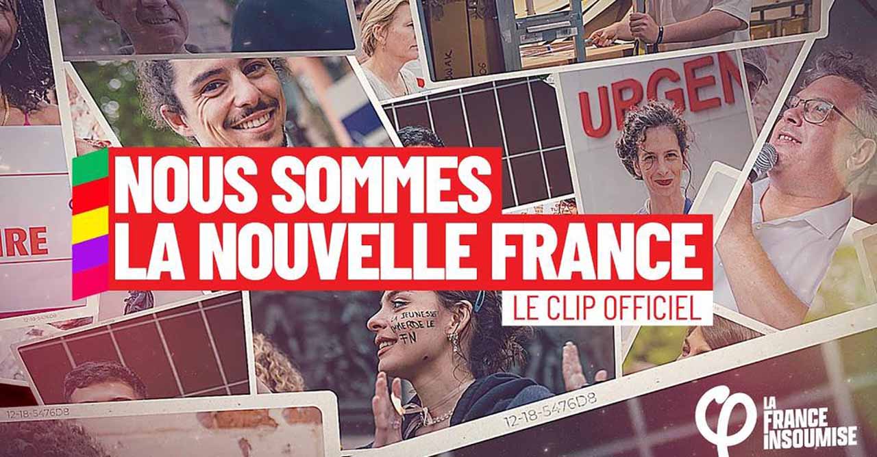 Le clip de la France insoumise le 02/07/2024