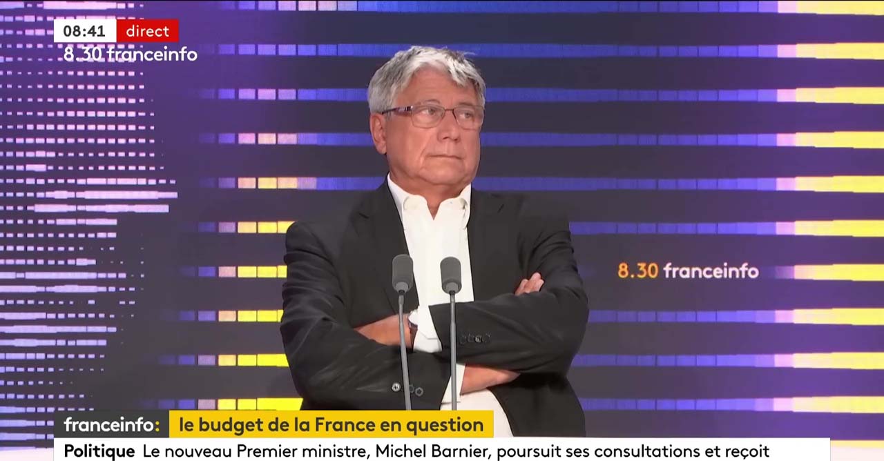 Eric Coquerel invité sur France info le 09/09/2024