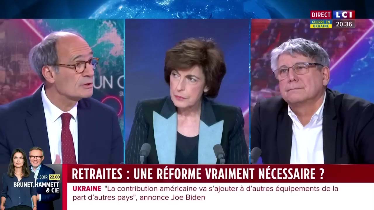 Débat : Éric Coquerel confronte Éric Woerth sur les retraites le 25/01/2023