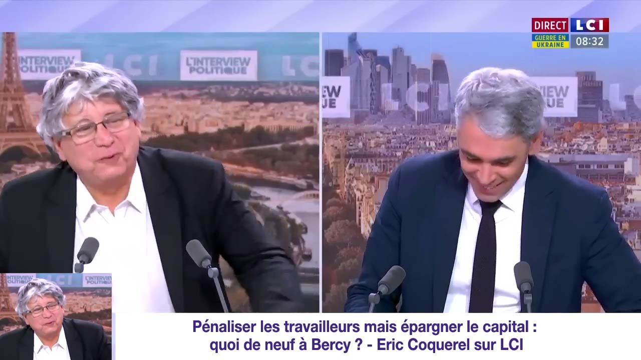 Éric Coquerel invité de la matinale sur LCI le 20/06/2023