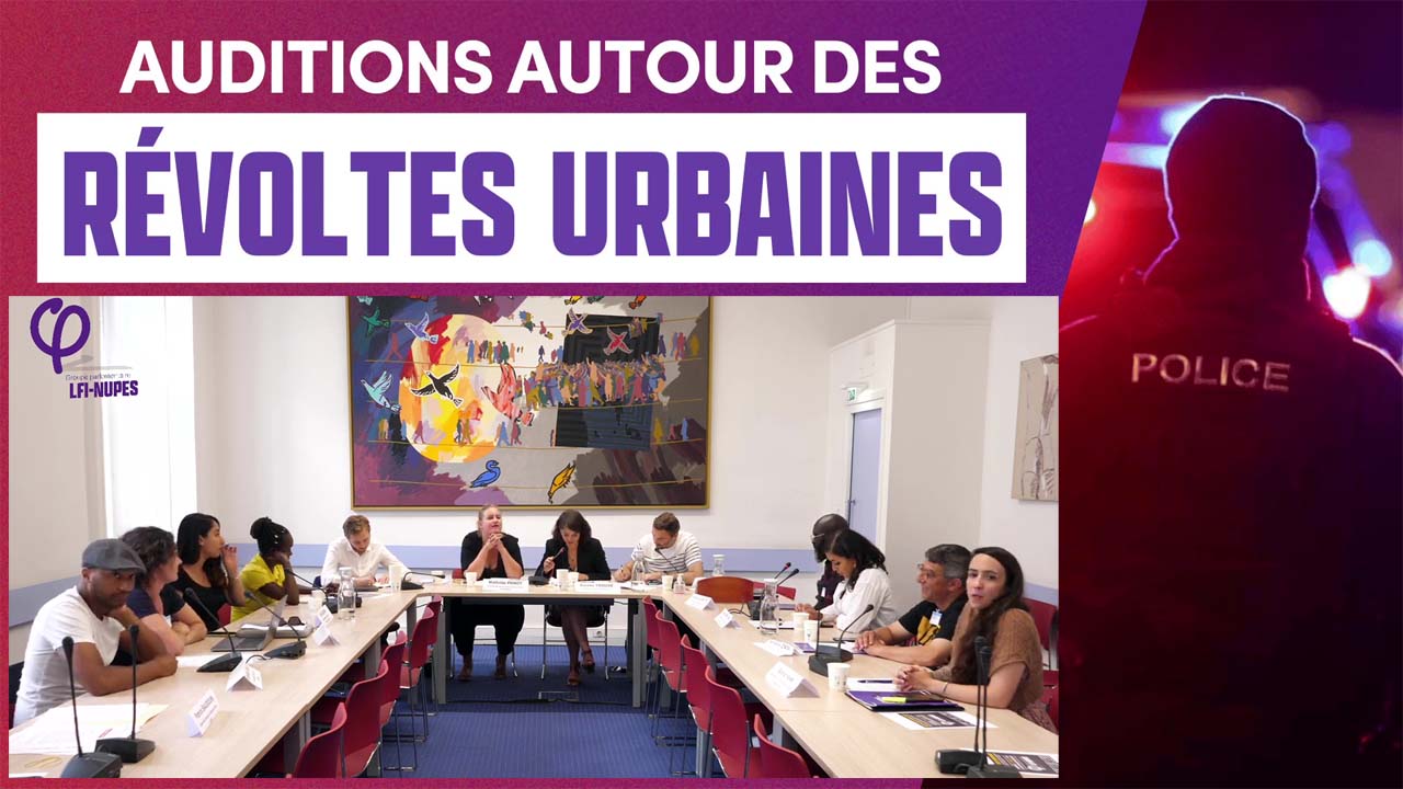 Tables rondes autour des révoltes urbaines le 07/07/2023