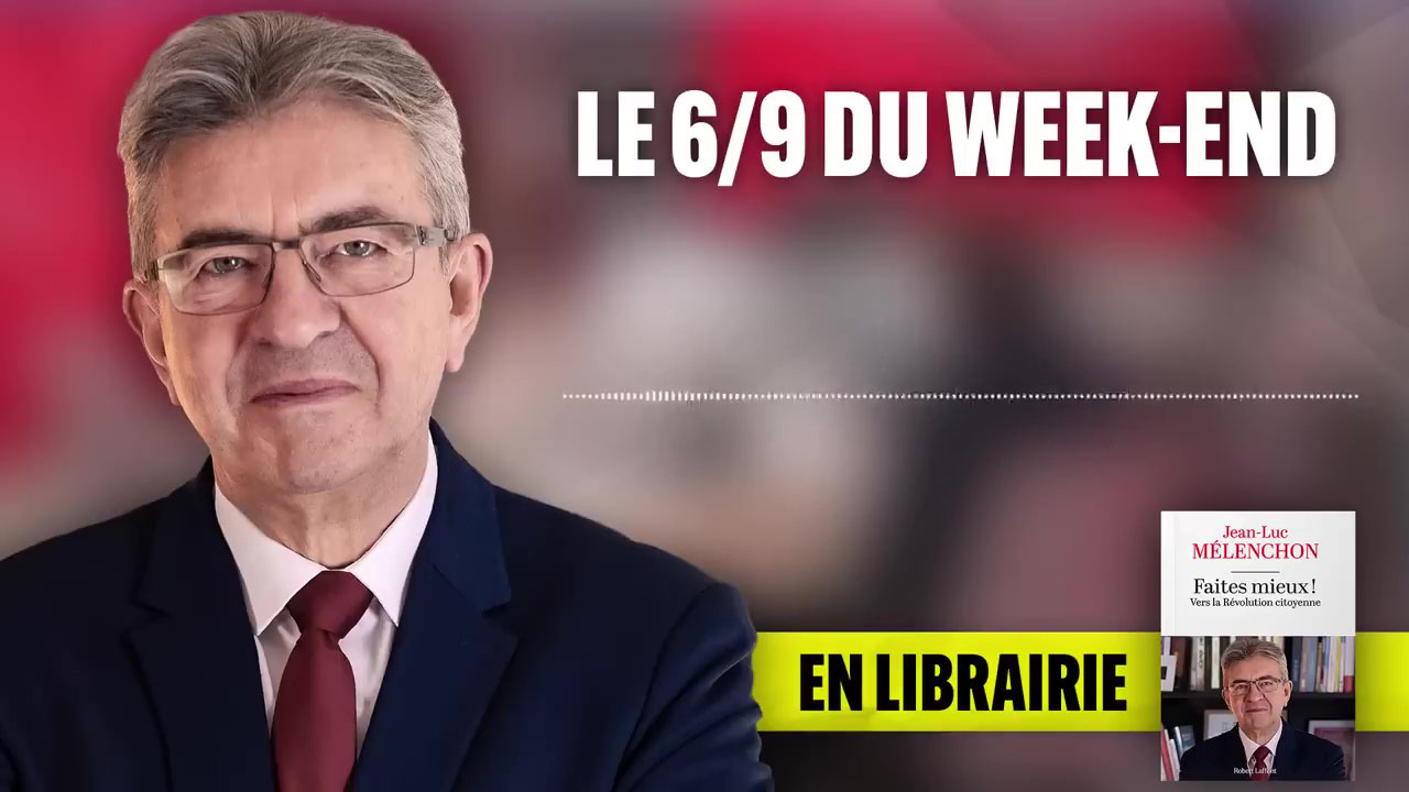 Jean-Luc Mélenchon dans le 6/9 du week-end - France inter le 02/12/2023