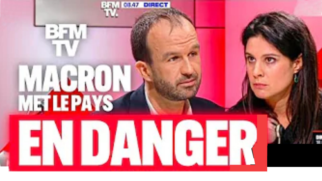 Manuel Bompard face à Apolline le 15/12/2023