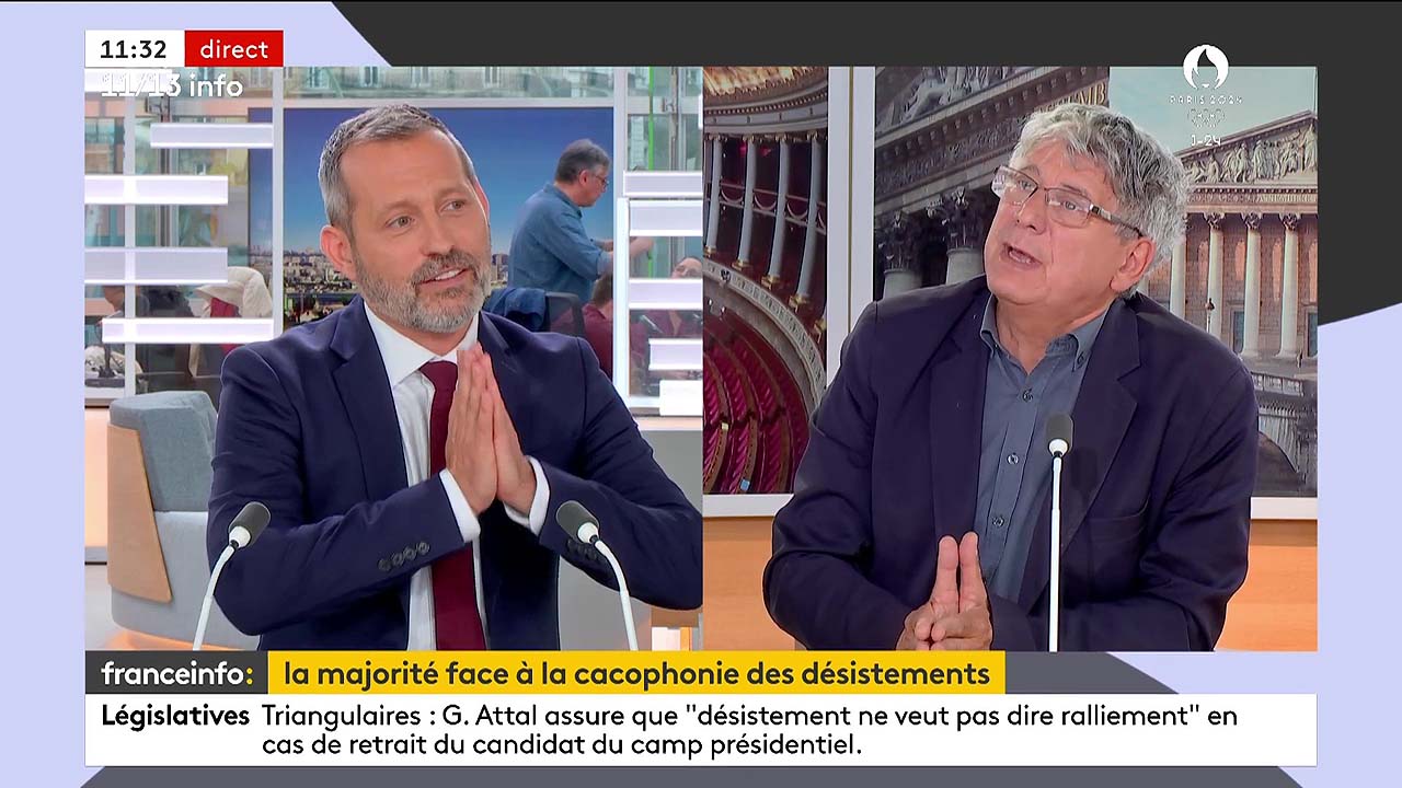 Eric Coquerel invité de France info le 02/07/2024