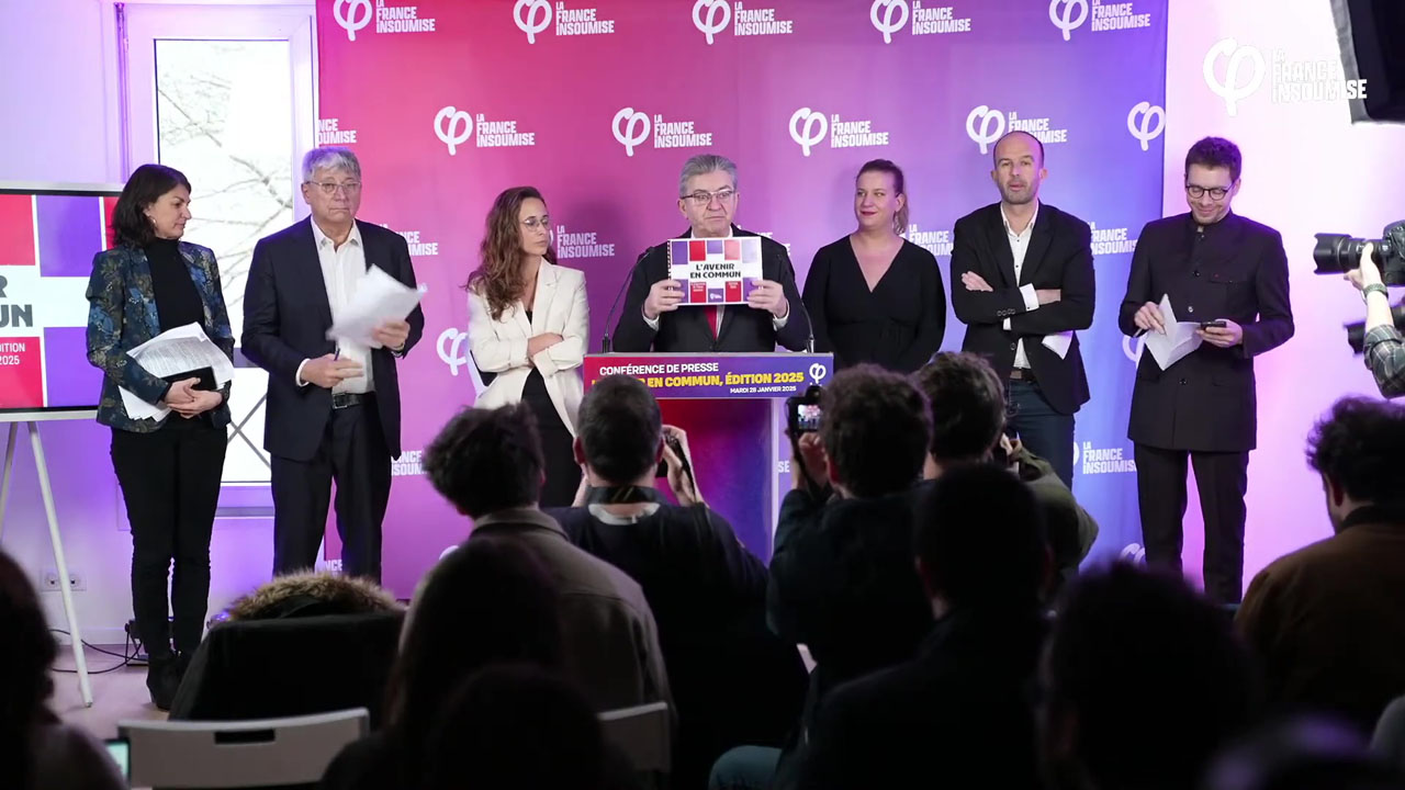 Présentation du programme L'Avenir en commun (Édition 2025) le 28/01/2025