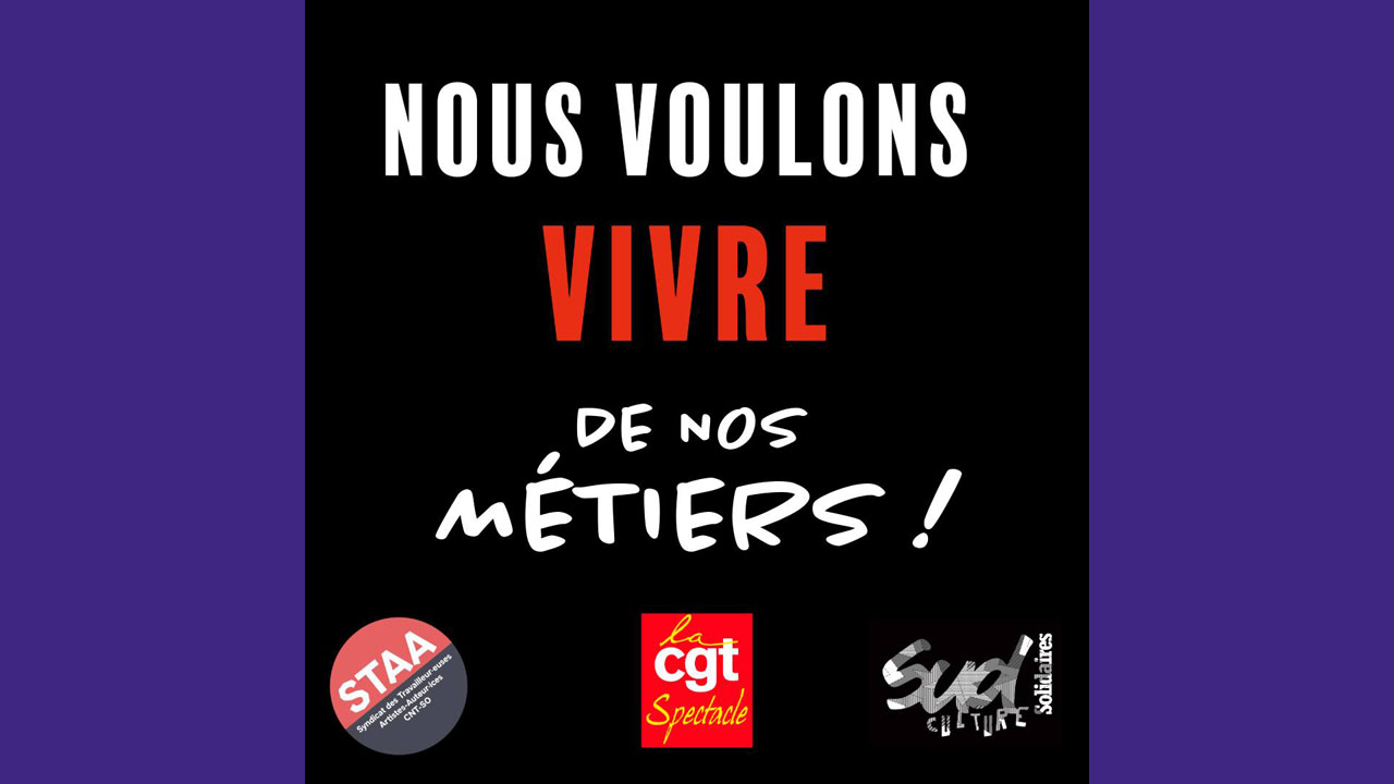 Nous voulons vivre de nos métiers ! le 13/03/2025