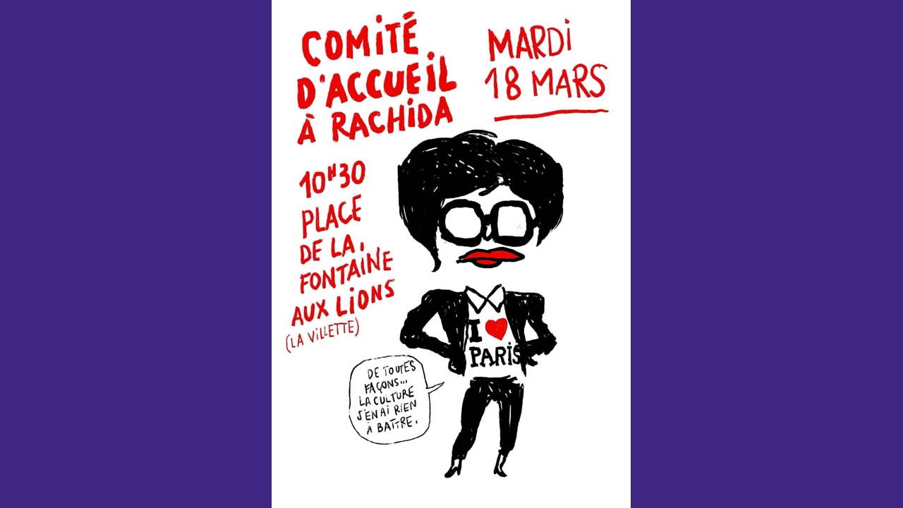 Comité d'accueil à Rachida le 18/03/2025 à 10h30 à la Villette ..