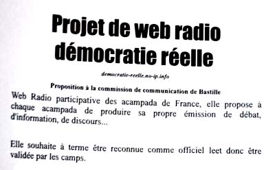 Projet de web-radio ..